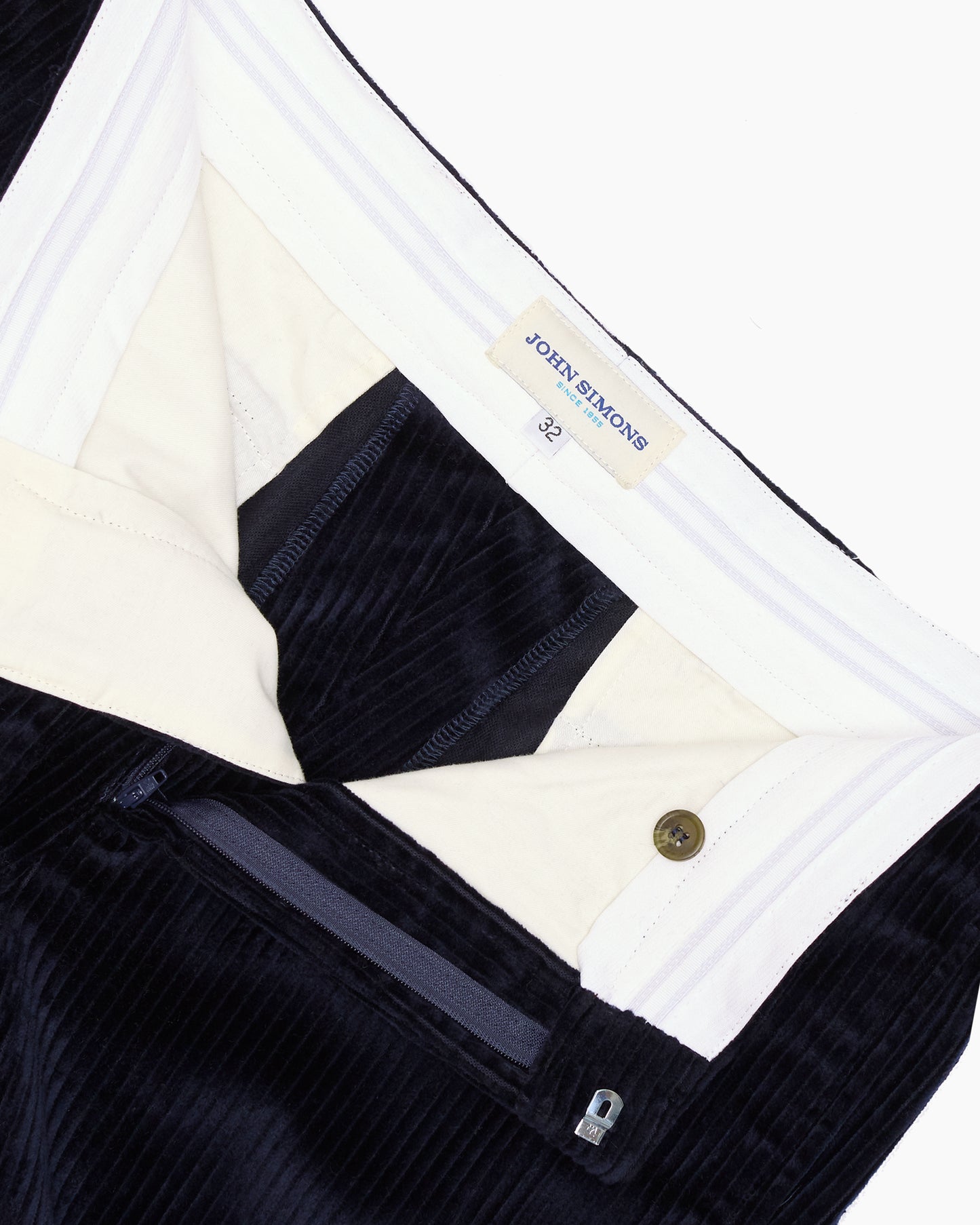 Navy Corduroy Ivy Trouser