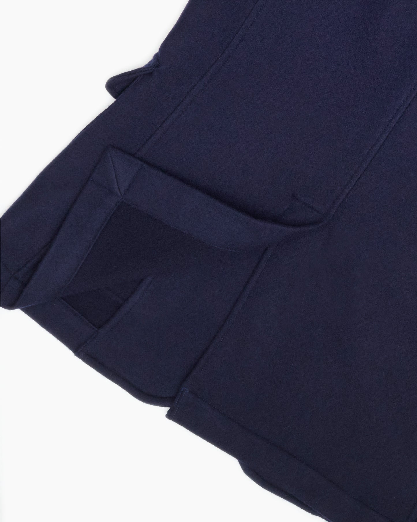 Navy Heavyweight Melton Wool Ivy Jacket