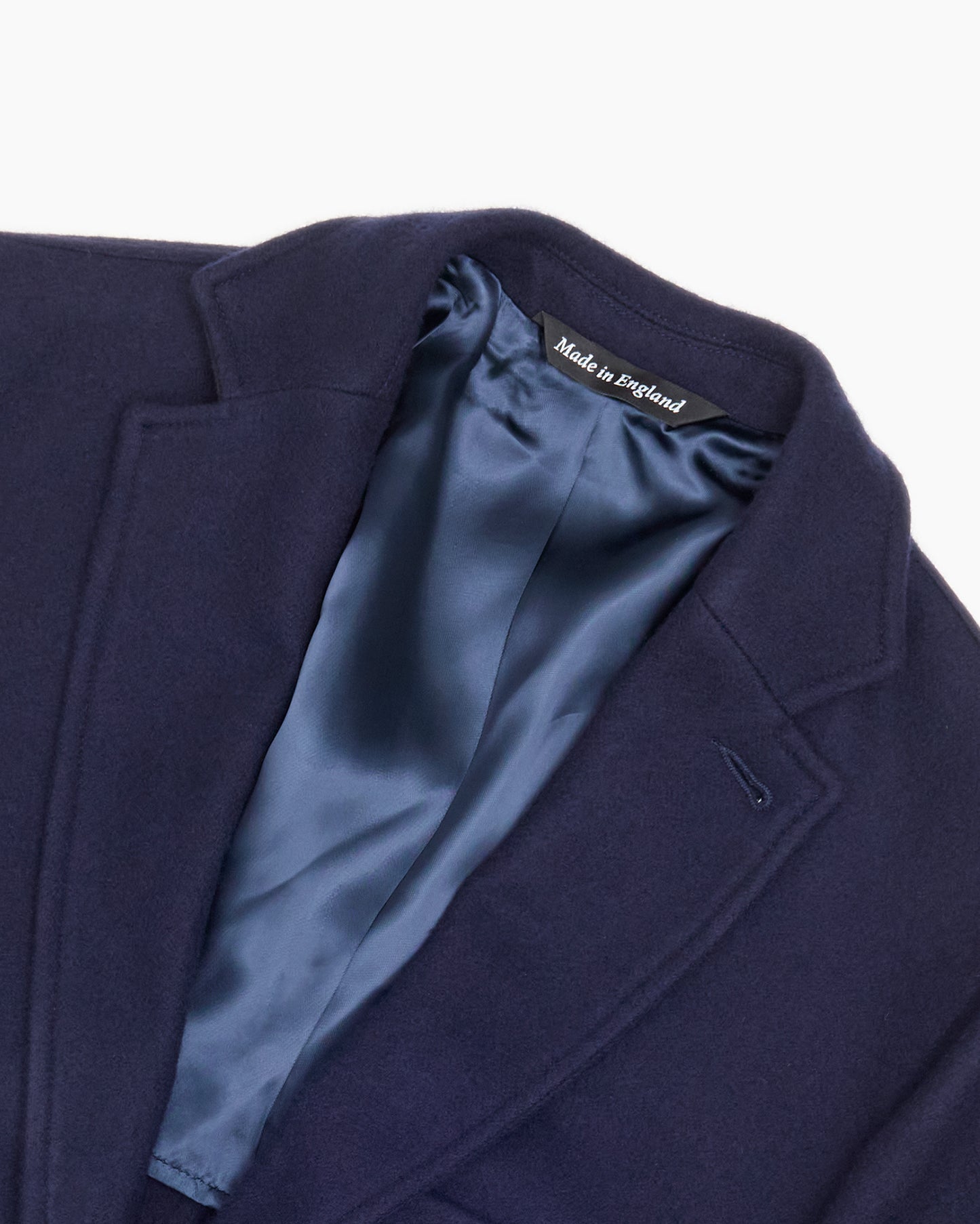 Navy Heavyweight Melton Wool Ivy Jacket