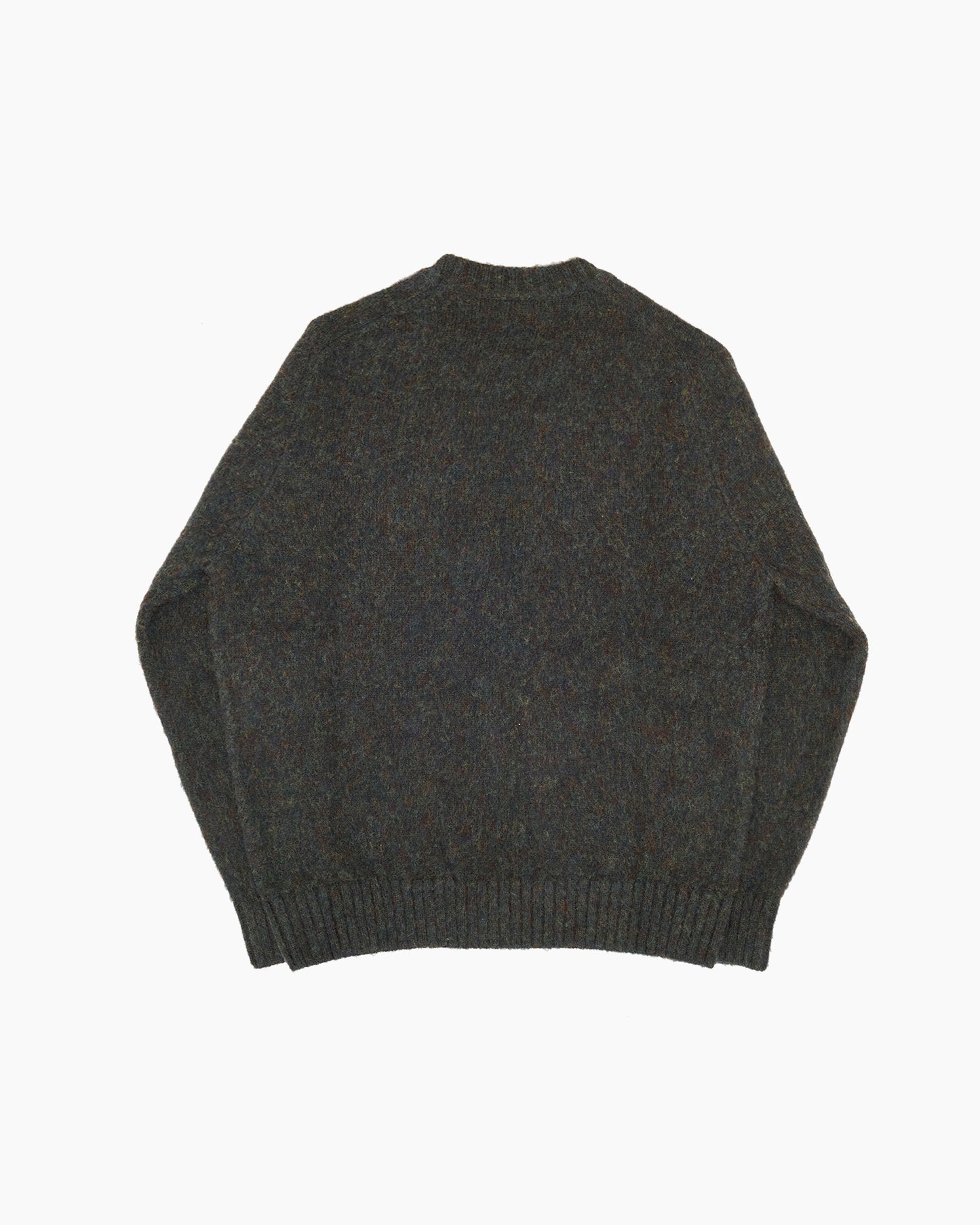 Nori Melange Brushed Shetland Knit Jumper