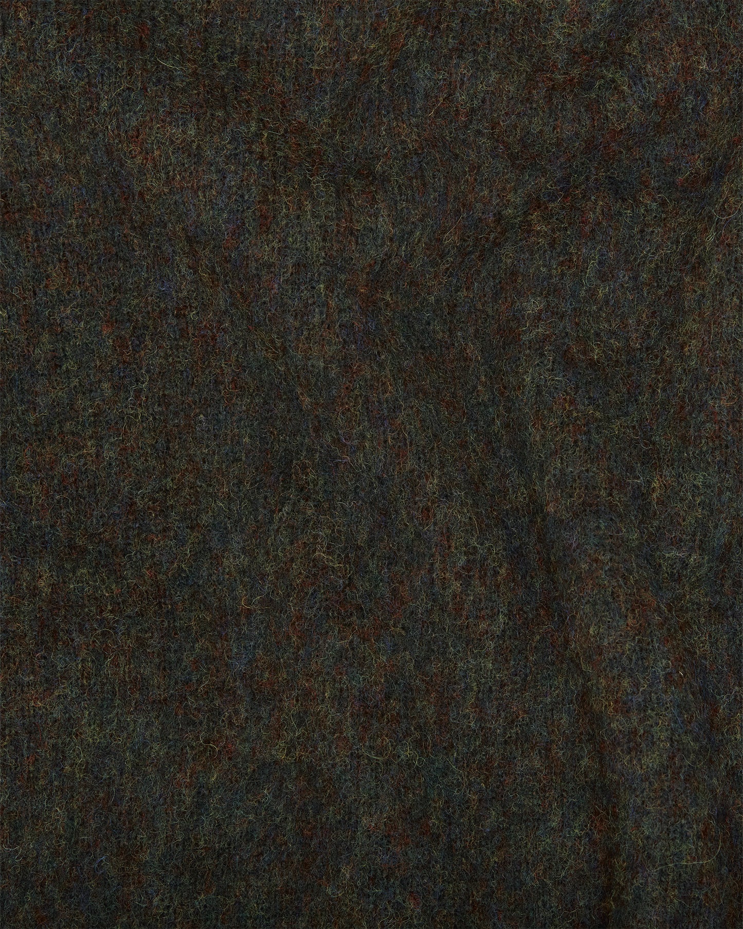 Nori Melange Brushed Shetland Knit Jumper