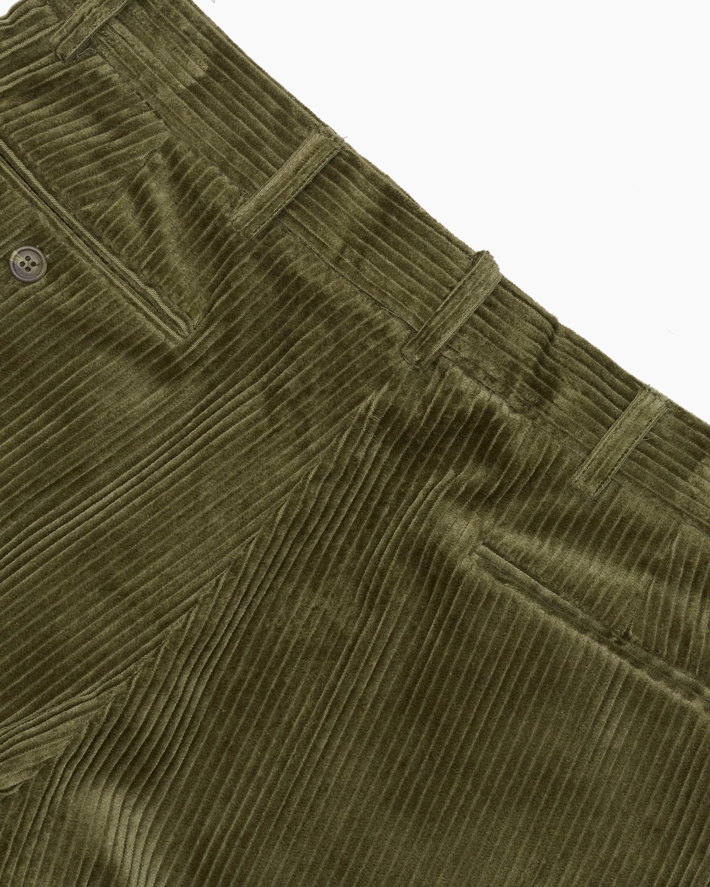 Olive Corduroy Ivy Trouser