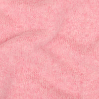 Pink Melange Brushed Shetland Knit Jumper