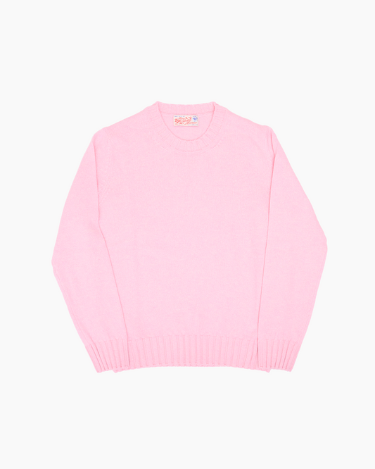 Pink Super Soft Shetland Knit Jumper