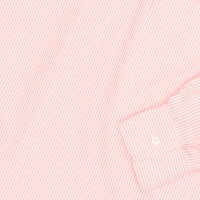 Orange University Stripe Ivy League Popover Shirt