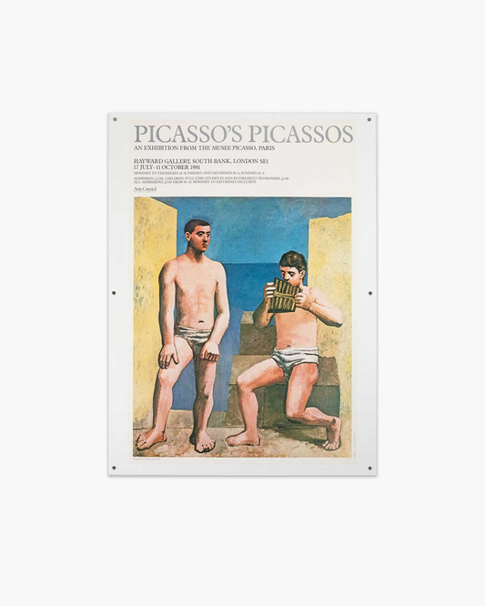 1981 Picasso's Picassos Poster