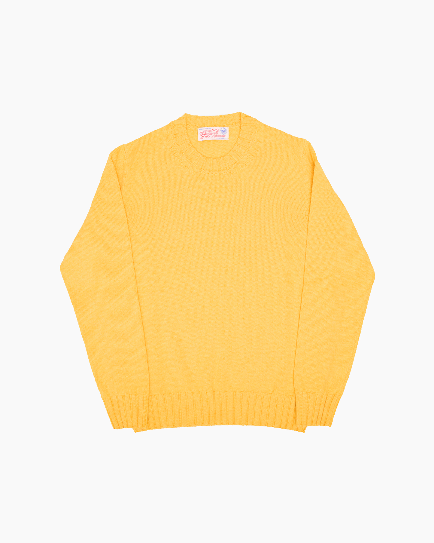 Yellow Super Soft Shetland Knit Jumper