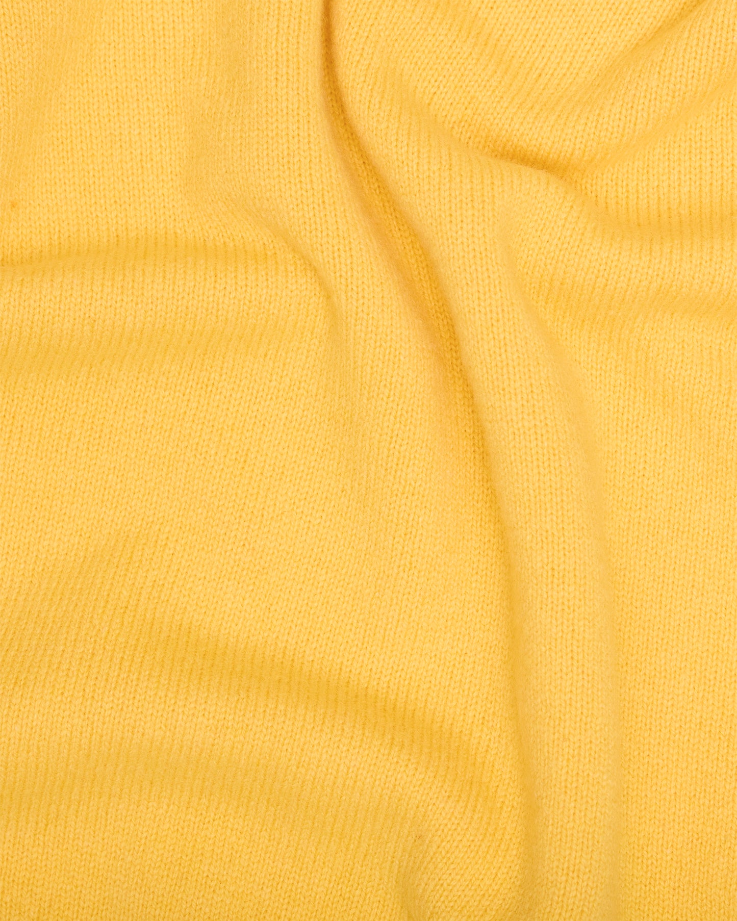 Yellow Super Soft Shetland Knit Jumper
