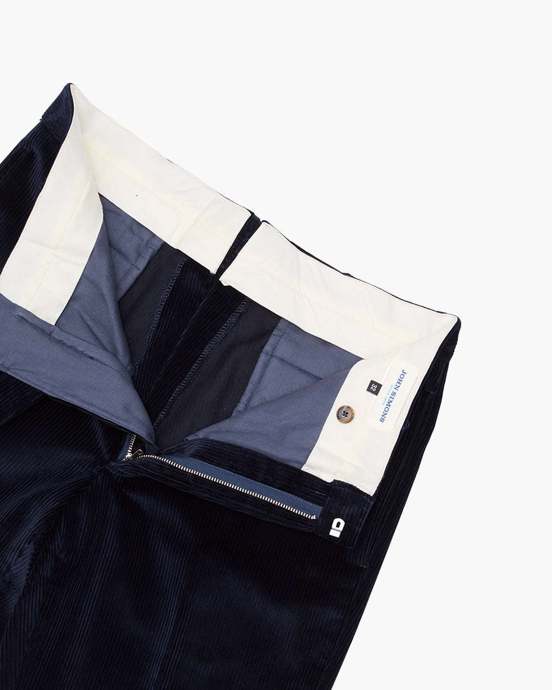 Navy Corduroy Ivy Trouser