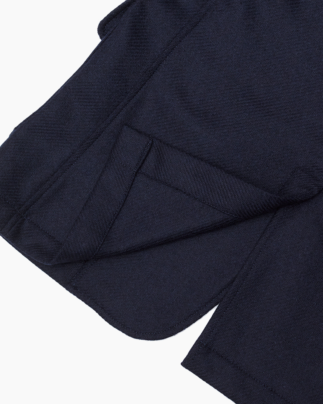 Navy Shetland Wool Ivy Jacket