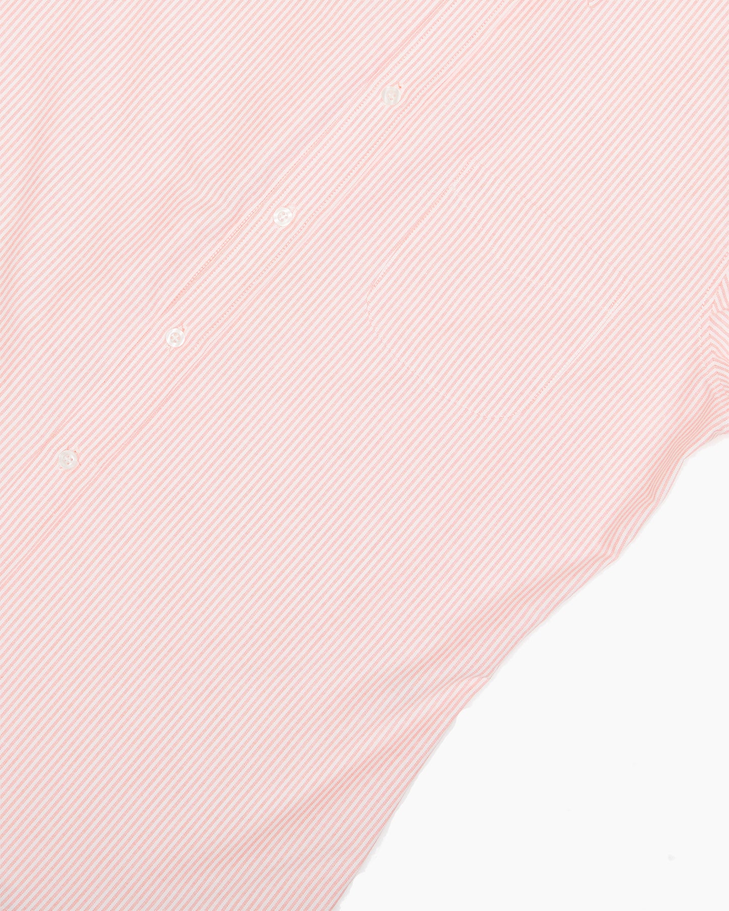 Orange & White University Stripe Ivy Oxford Shirt