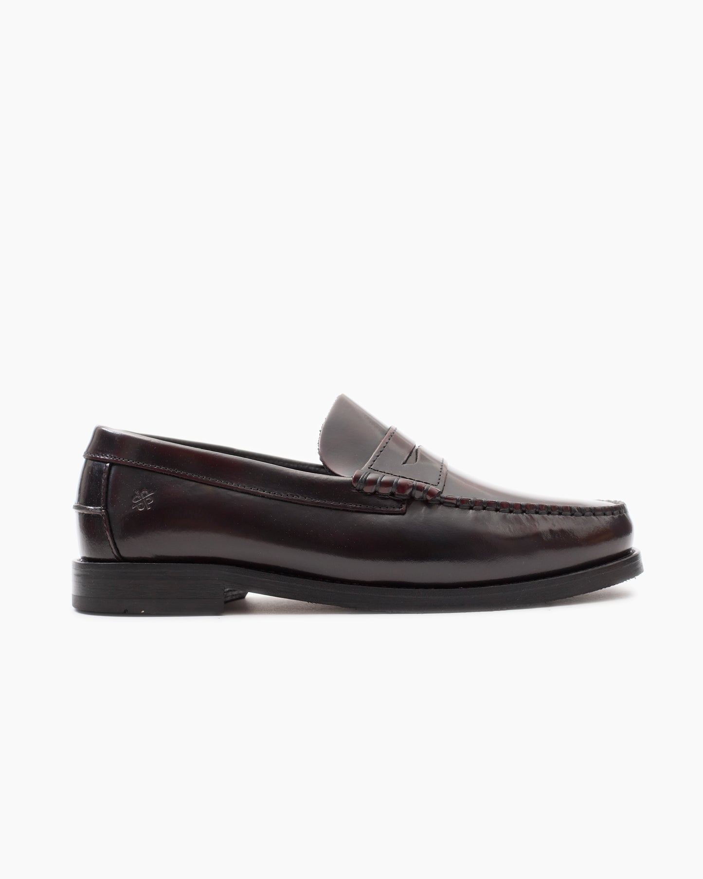 Burgundy Dallas Polido Leather Loafer