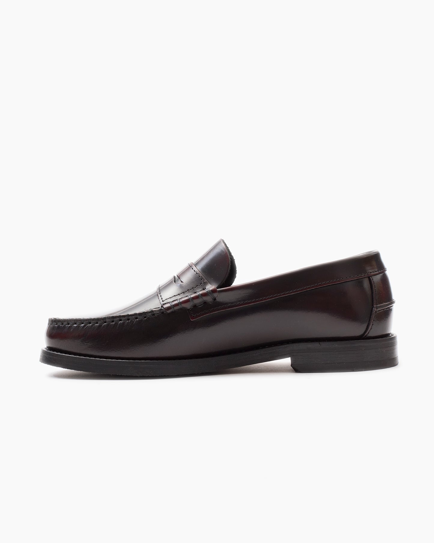 Burgundy Dallas Polido Leather Loafer