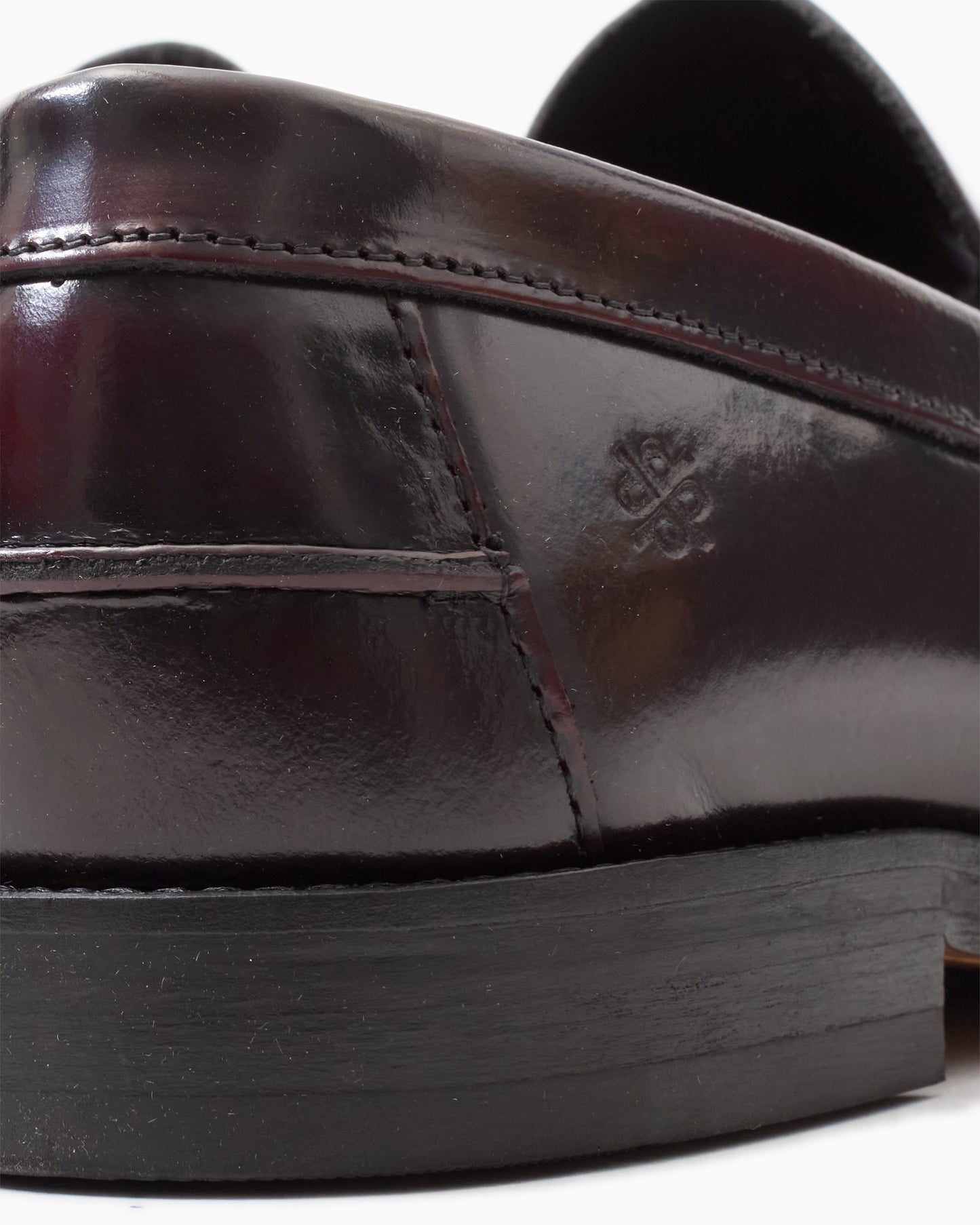 Burgundy Dallas Polido Leather Loafer