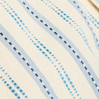 S1020 Beige Striped Work Shirt