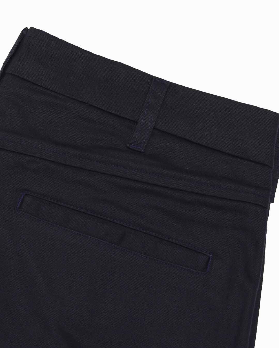 Navy Stay Press Trouser