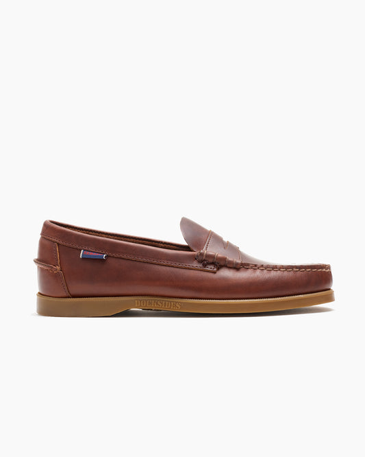 Dolphin Waxed Leather Loafer