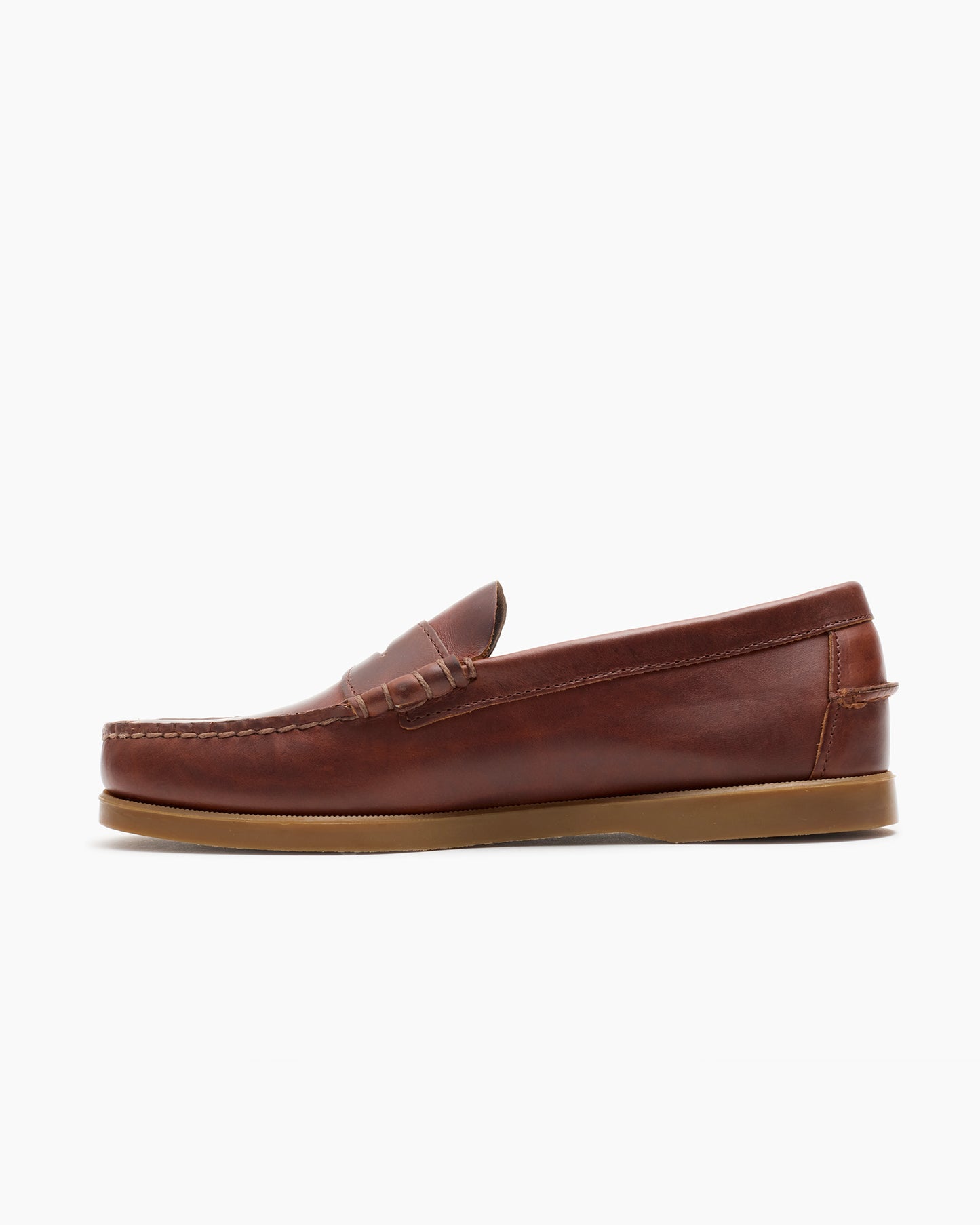Dolphin Waxed Leather Loafer