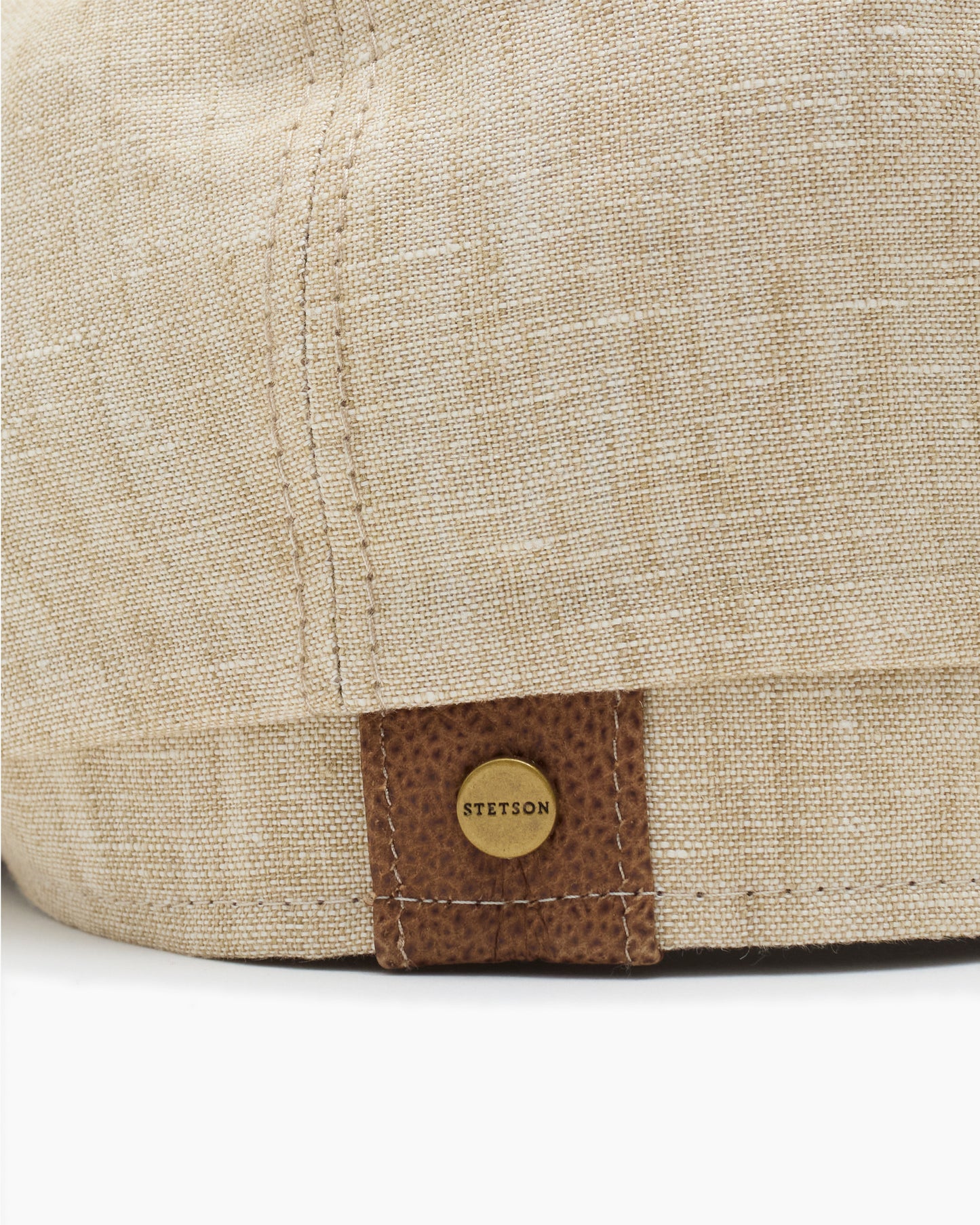 Cream Hatteras Linen Cap