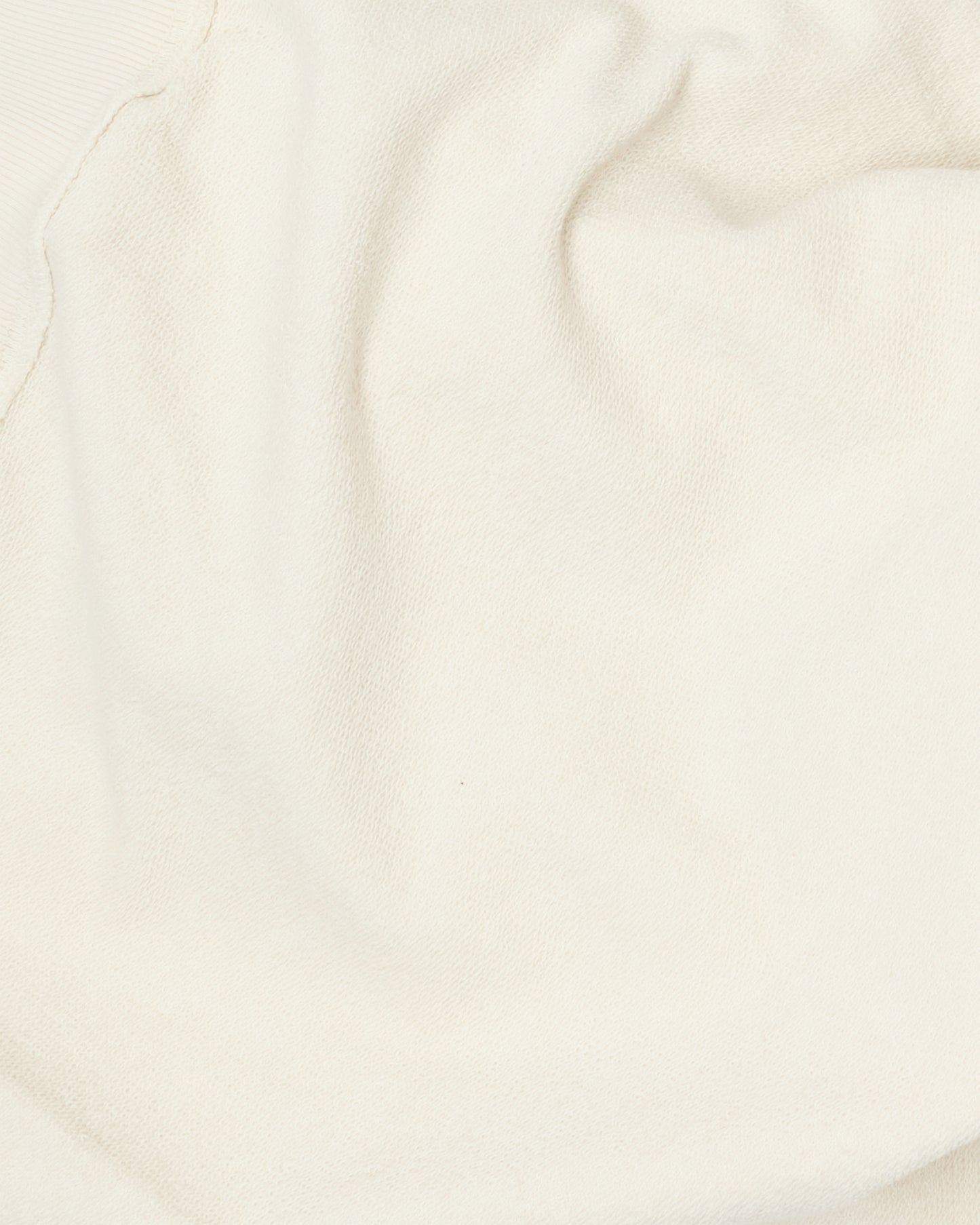 Ecru Loopback Sweatshirt