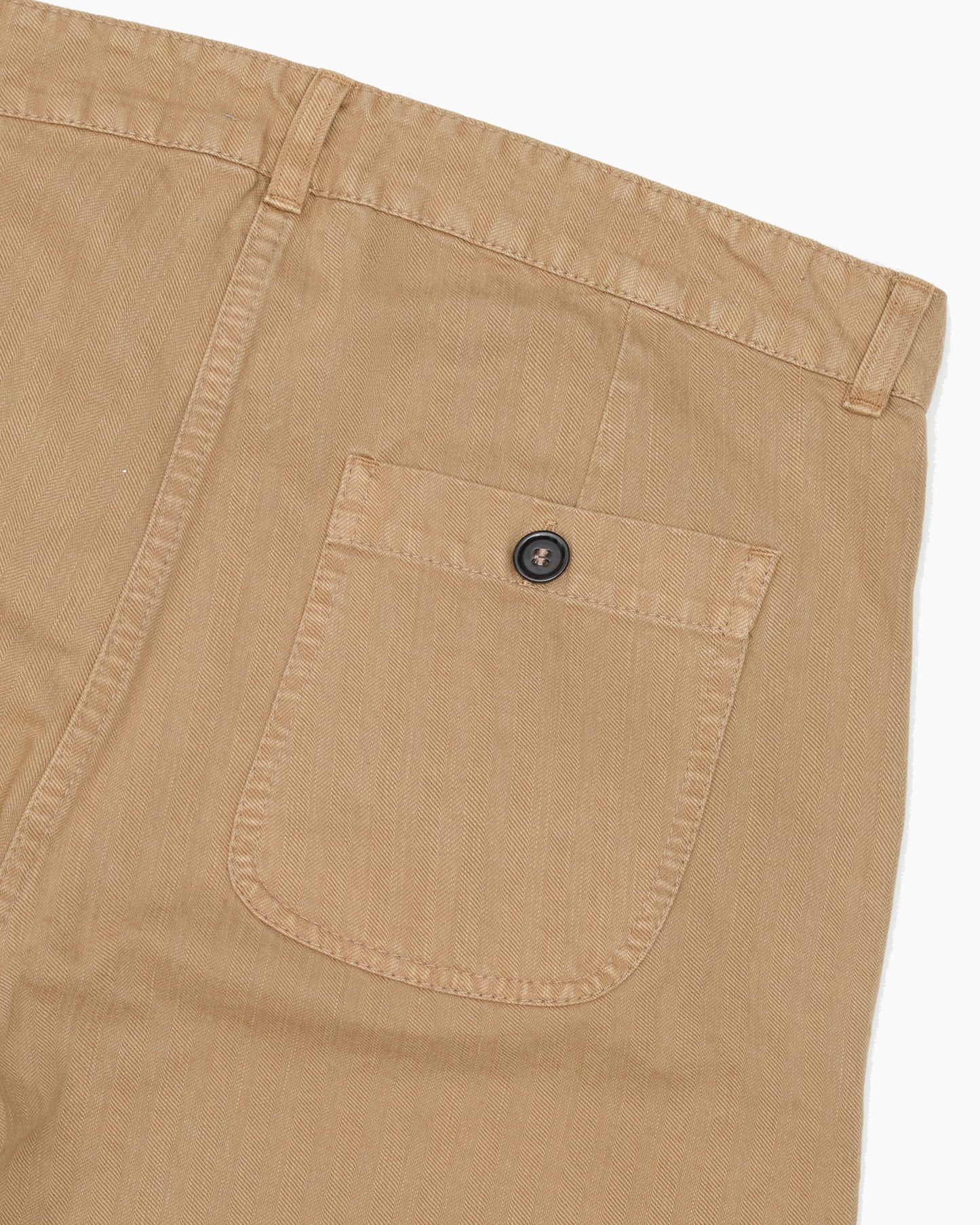 Desert Herringbone Cotton Drill Trousers