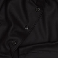 Black Wool Suiting Edition Snap–Brim Bucket Hat