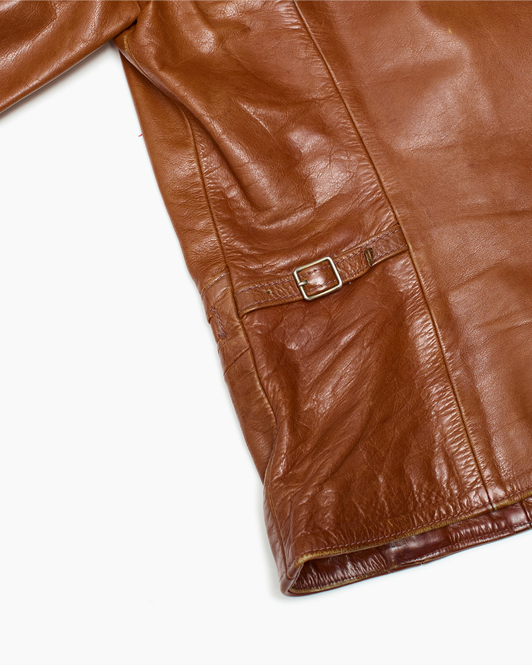 Vintage 1970s East West Musical Instruments Company Leather Jacket