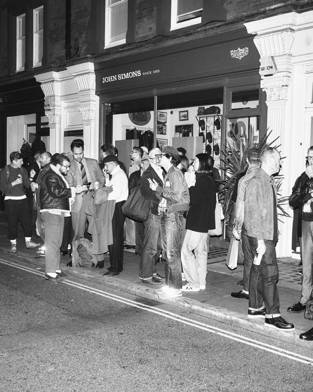 John Simons/Since 1955 Book Signing and Launch Event at 46 Chiltern Street.