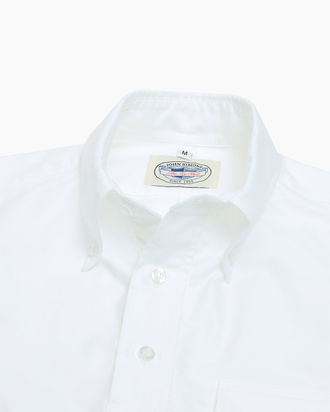 White Ivy League Popover Shirt