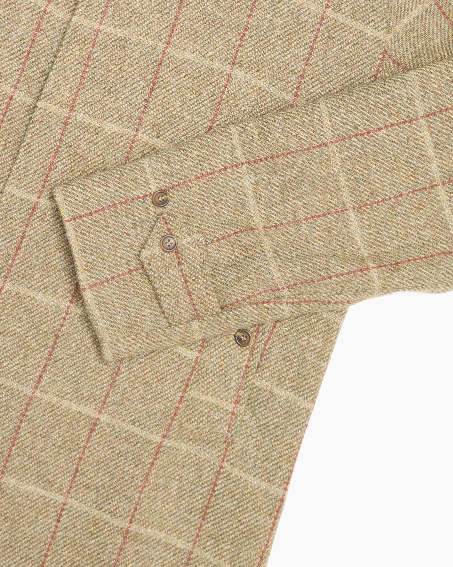 Archive Sand Check Overcoat