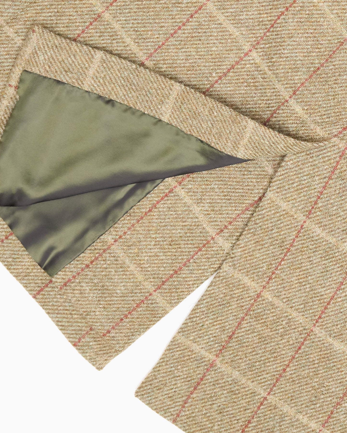 Archive Sand Check Overcoat