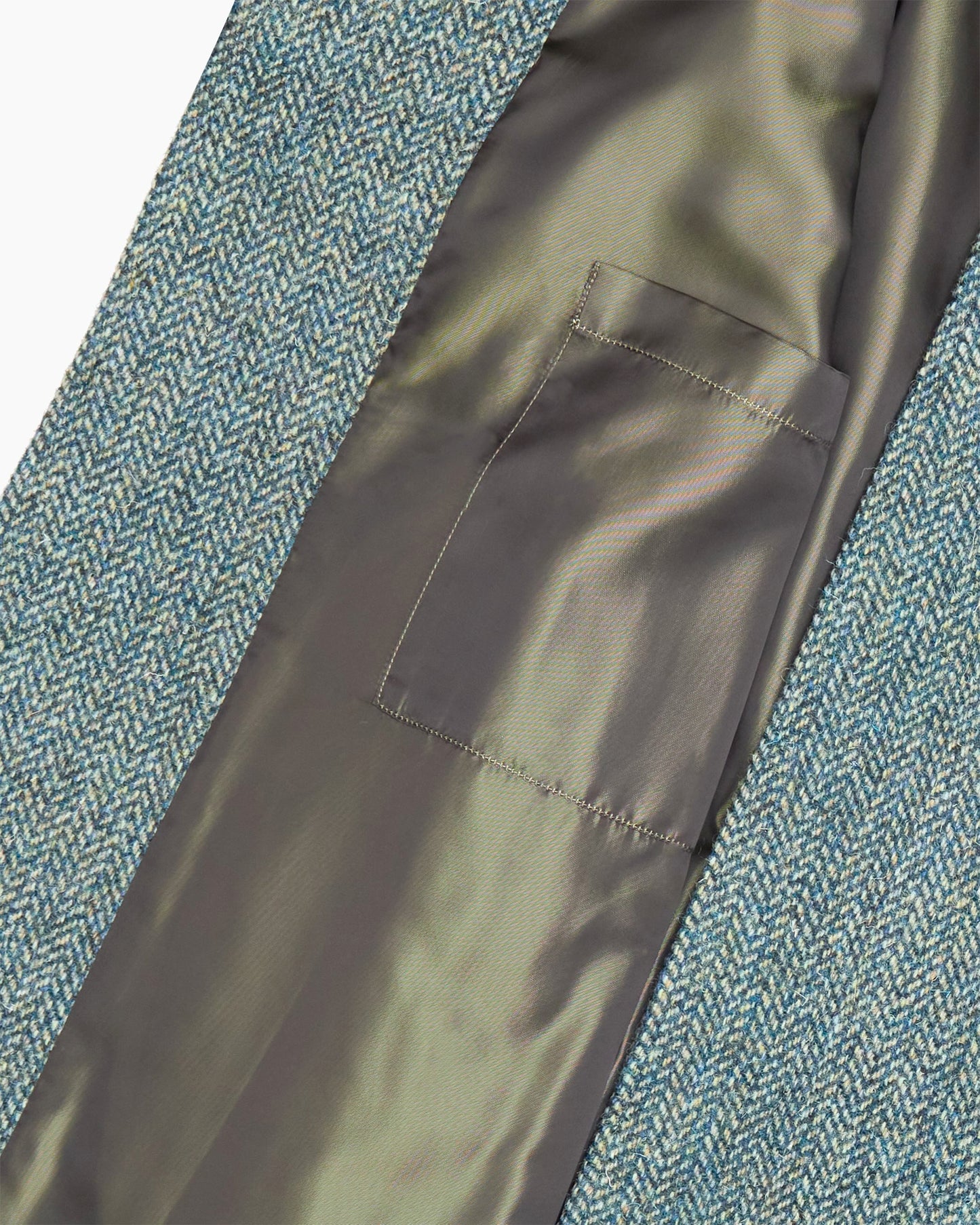 Archive Tonal Blue Herringbone