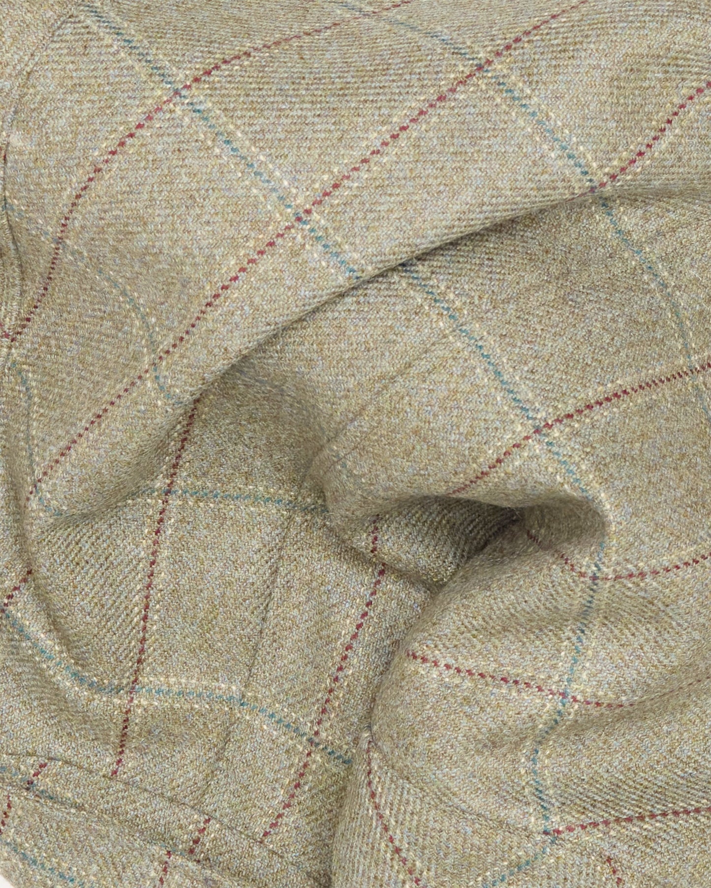 Archive Green Check Overcoat