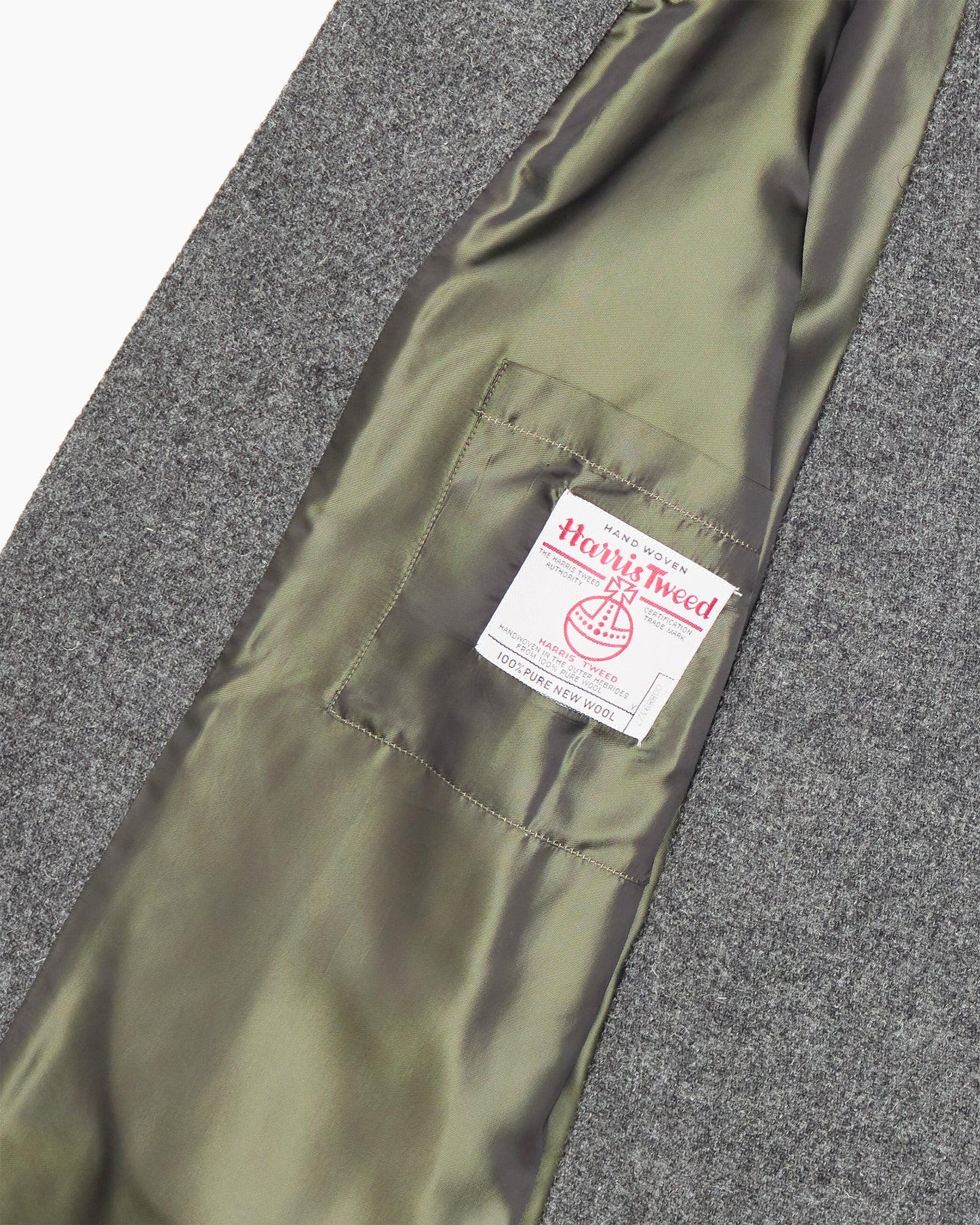 Archive Grey Marl Harris Tweed