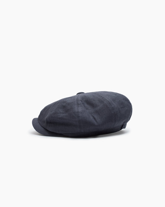 Vintage Blue Irish Linen Murphy Cap