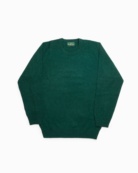 Mallard Dorset Lambswool Saddle Shoulder Crew Neck
