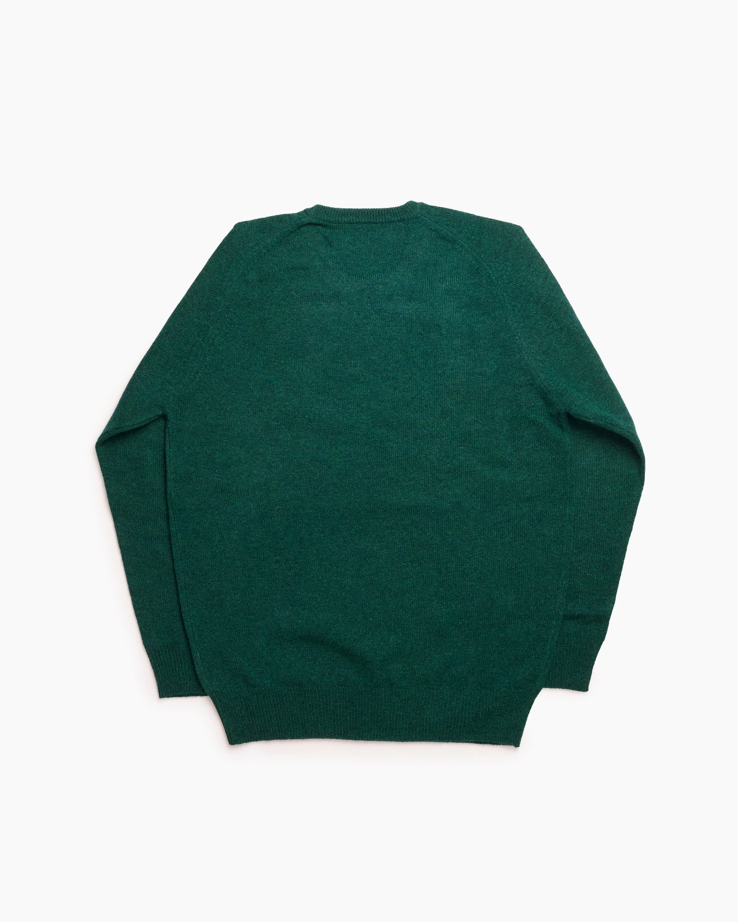 Mallard Dorset Lambswool Saddle Shoulder Crew Neck