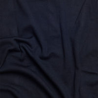 Dark Navy Wool Hindhead Polo Knit