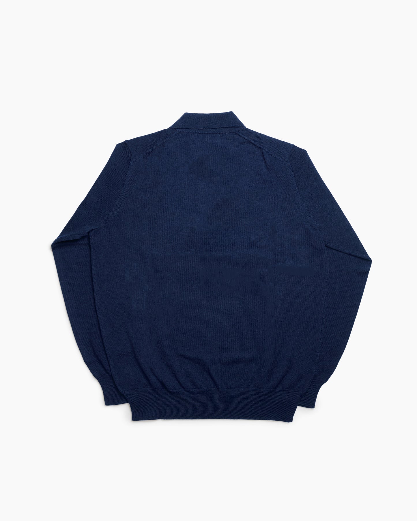 Indigo Wool Hindhead Polo Knit