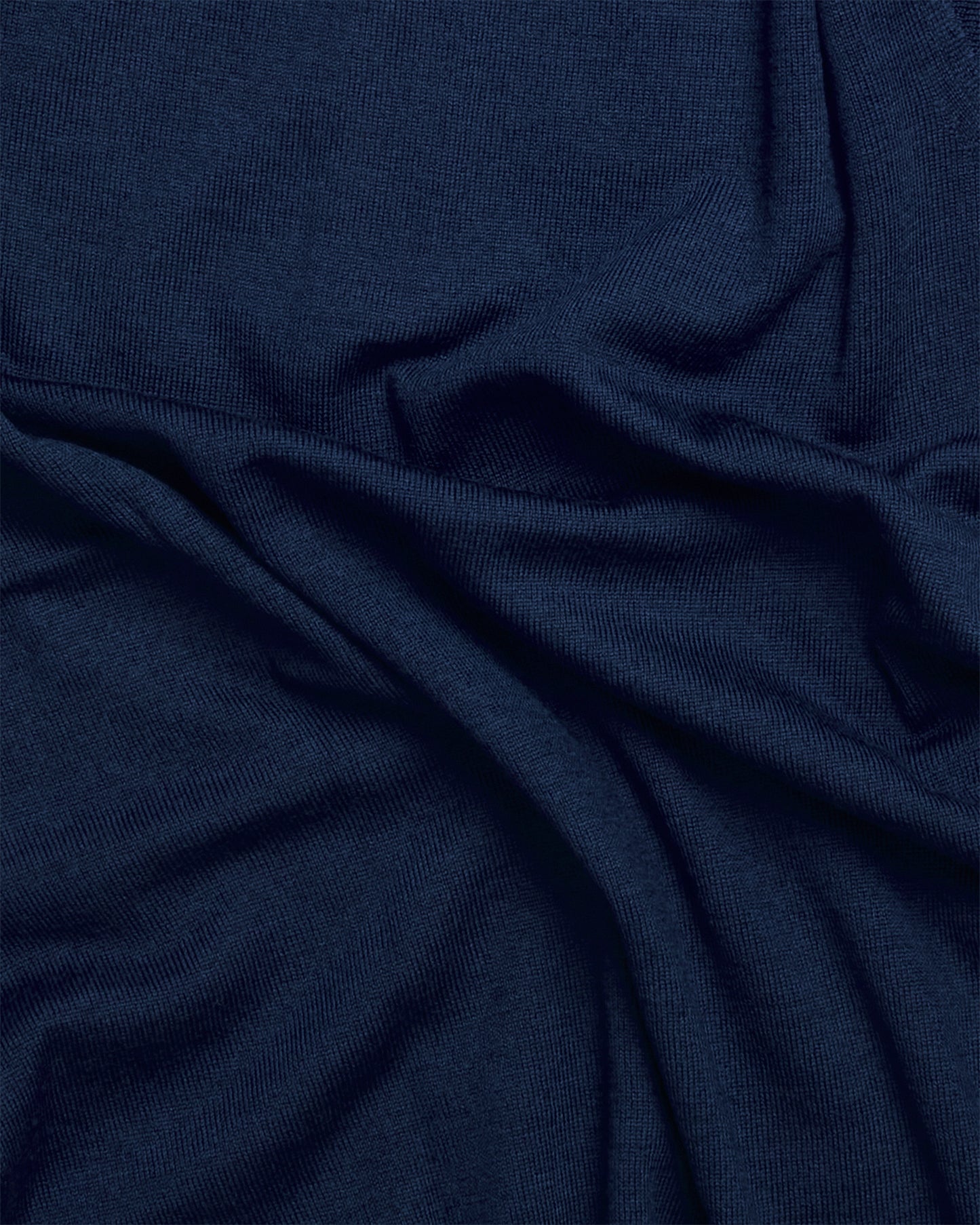 Indigo Wool Hindhead Polo Knit