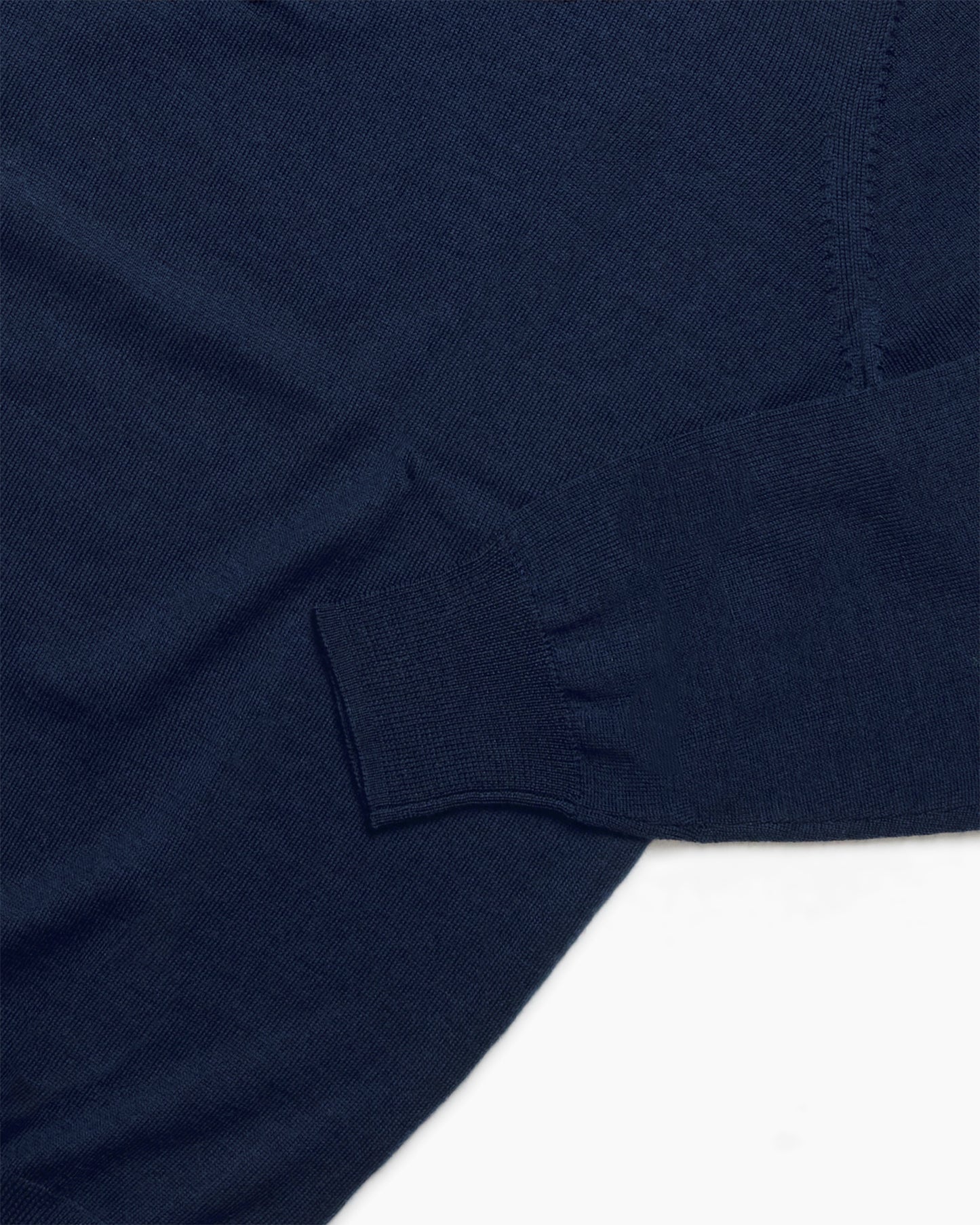 Indigo Wool Hindhead Polo Knit