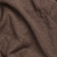 Mocha Sutherland Lambswool Quarter Zip
