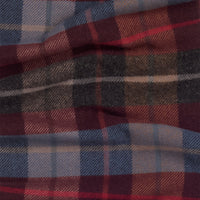 Rouge Firbeck Wool Plaid Scarf