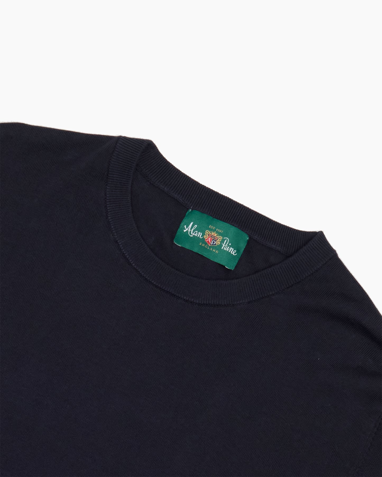Dark Navy Fairbourne Short Sleeve Crew Neck