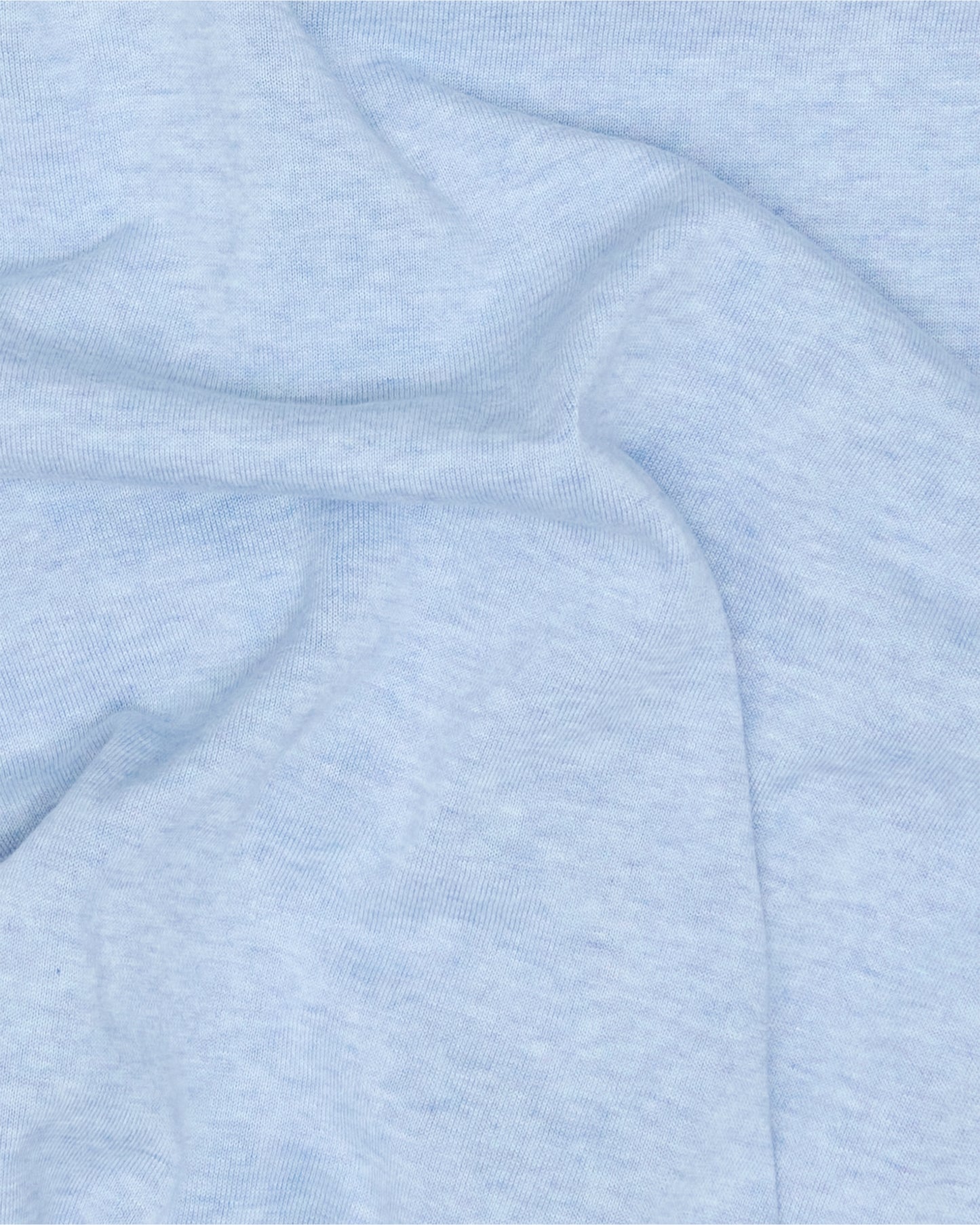 Steel Blue Mix Fairbourne Short Sleeve Crew Neck