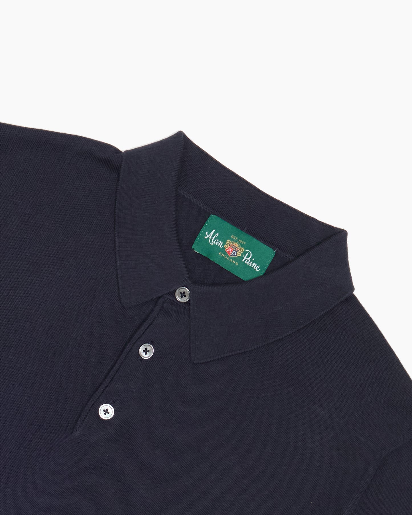 Dark Navy Paignton Short Sleeve Polo Shirt