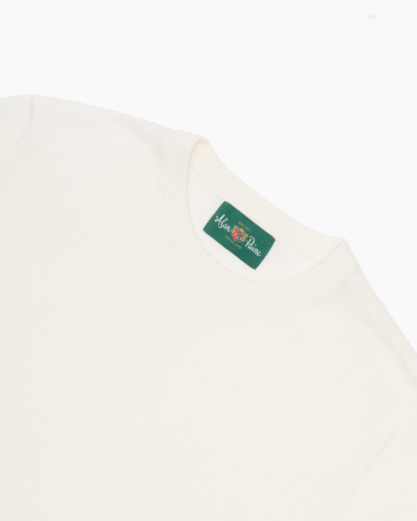 Fairbourne Short Sleeve Crew Neck Ecru