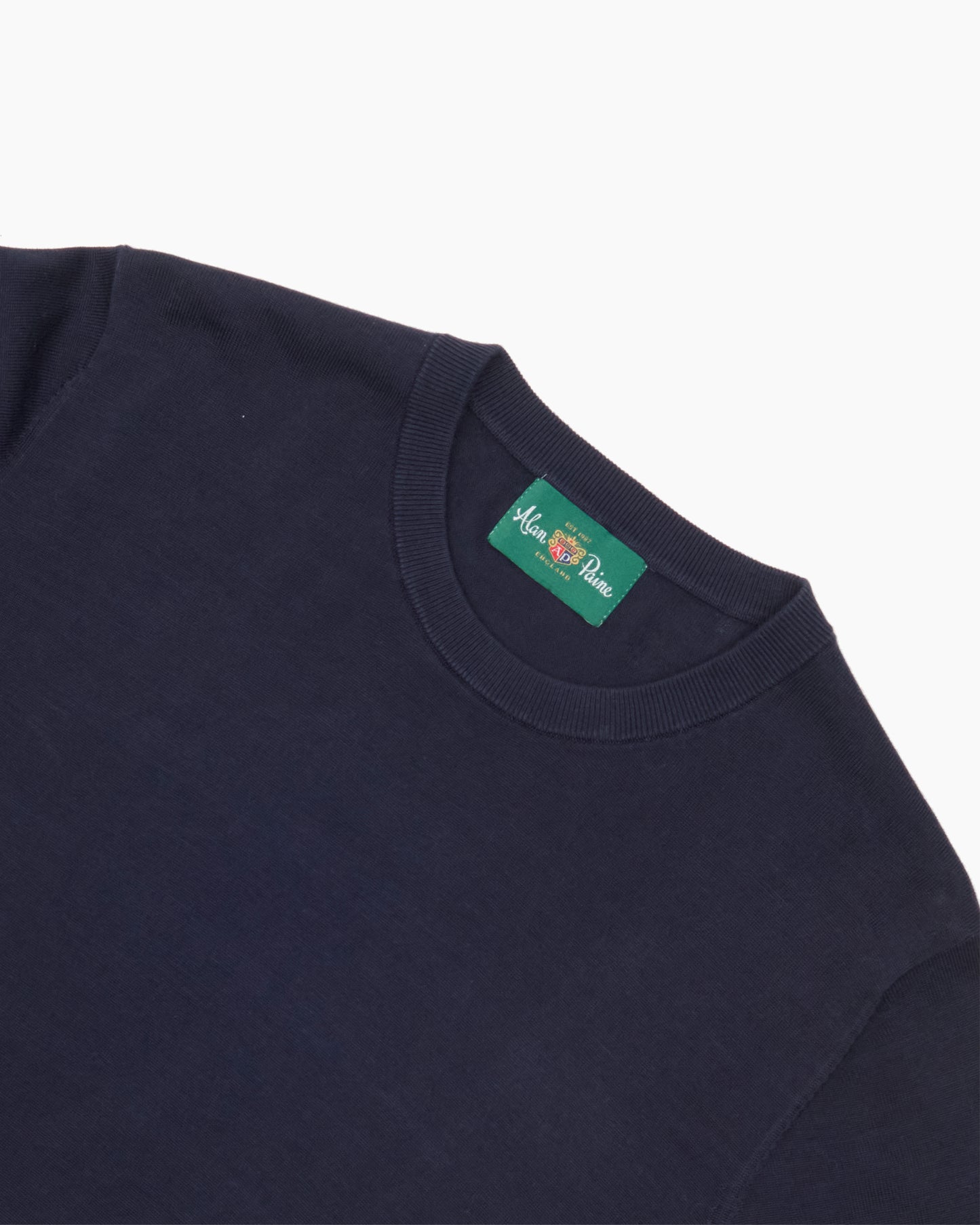 Fairbourne Short Sleeve Crew Neck Navy