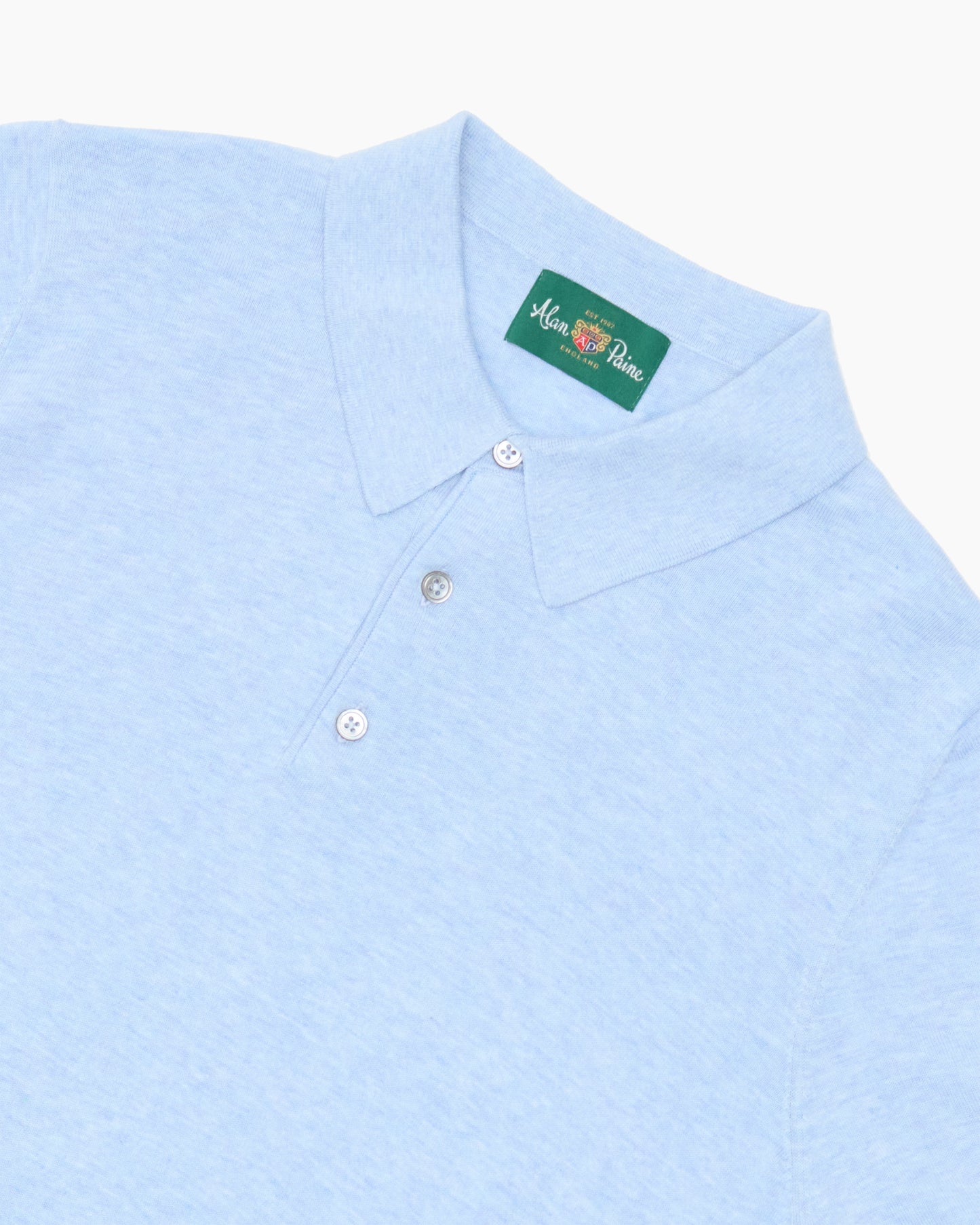 Paignton Short Sleeve Polo Shirt Steel Blue