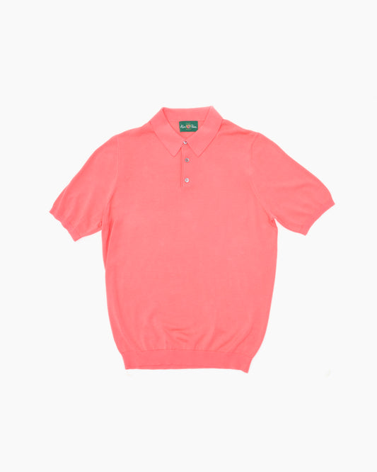 Paignton Short Sleeve Polo Shirt Coral